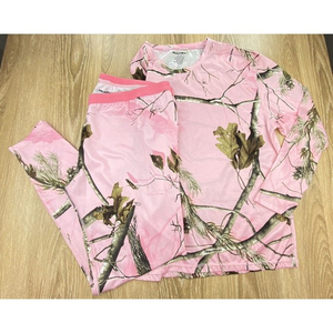 Realtree Women’s Pajama Lounge Set  XXL Pink Camouflage 2 Piece‎ Set